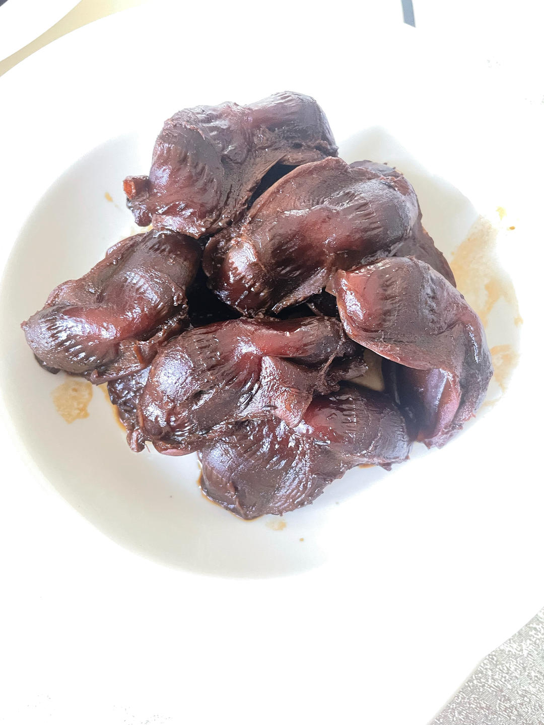 五香卤鸭胗