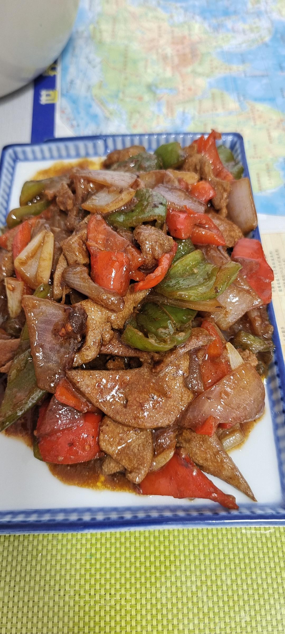 狐狸家的酱爆猪肝-鲜嫩不腥的秘诀