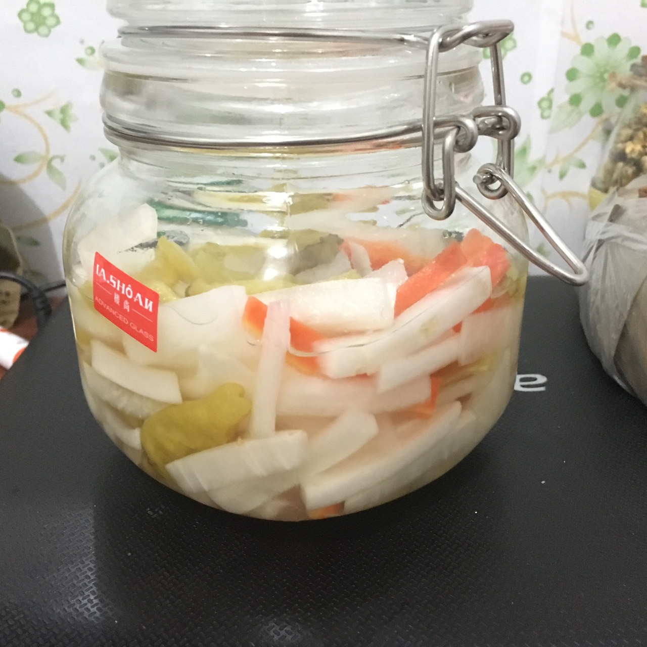 酸甜脆爽腌萝卜