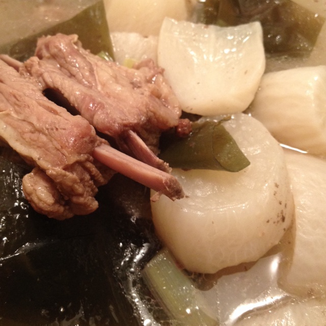 萝卜羊肉汤
