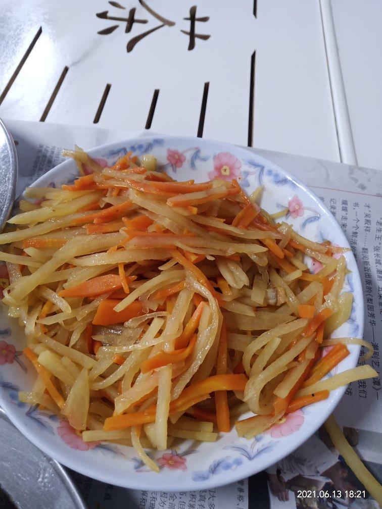 最喜欢的炒土豆丝
