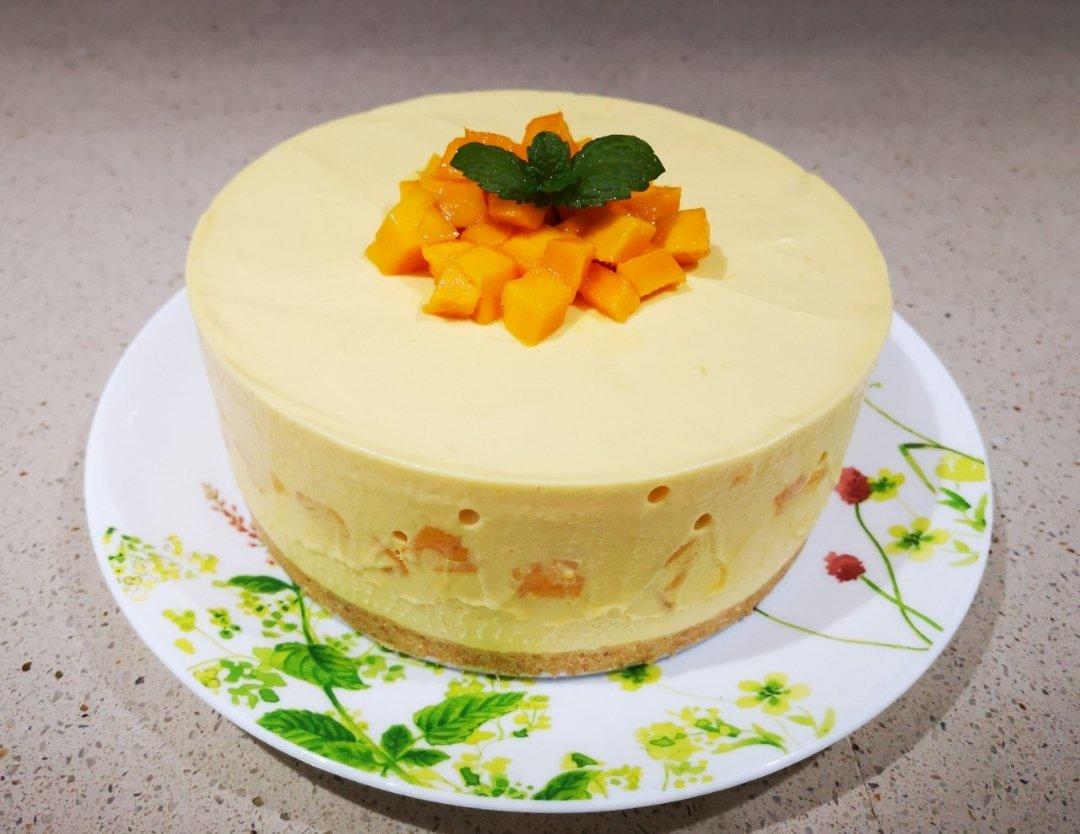 【视频】芒果慕斯（6寸） | 含镜面果胶配方