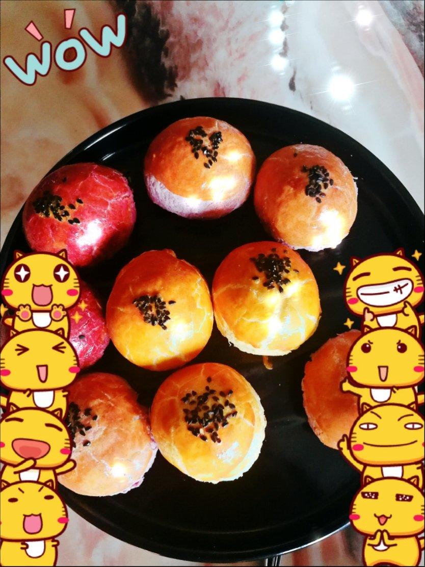 新手蛋黄酥（不用手套膜）