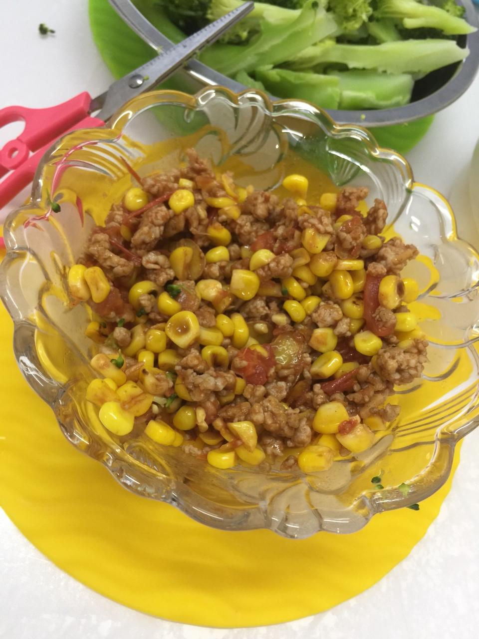 玉米炒肉末【超级下饭的快手家常菜】