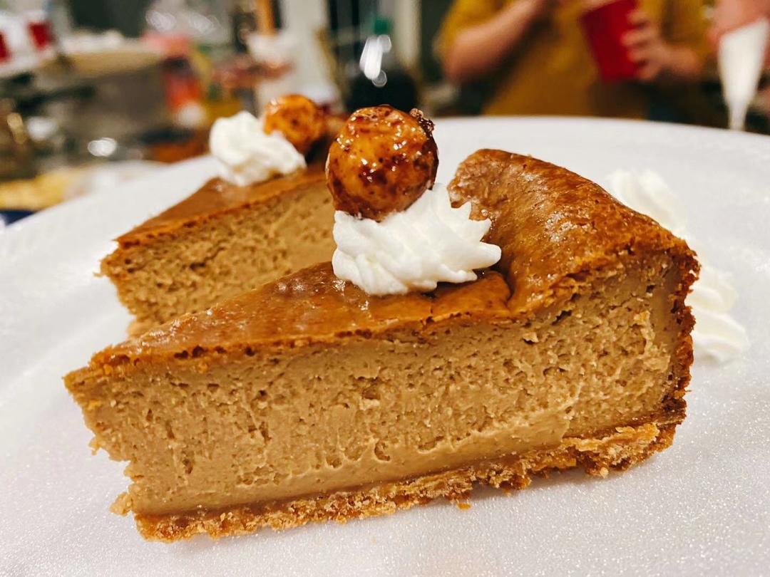 【卡布奇诺芝士蛋糕】免水浴（附油纸剪法）