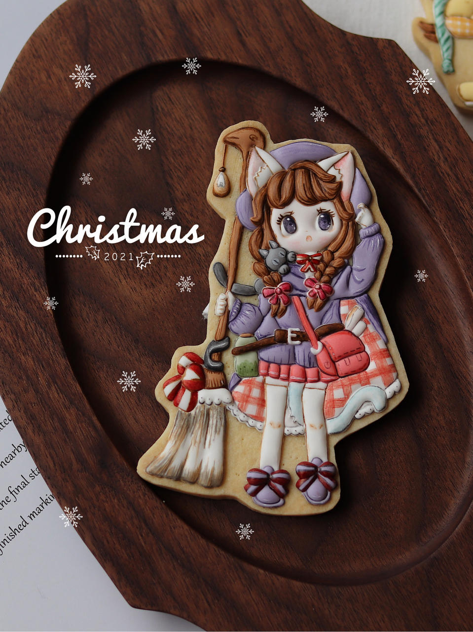 糖霜饼干制作の填充步骤