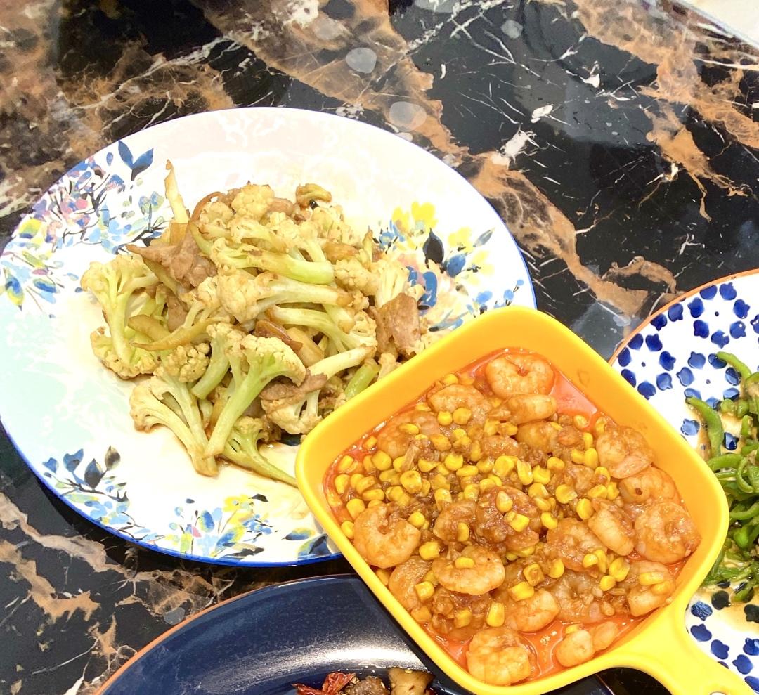 干锅有机花菜