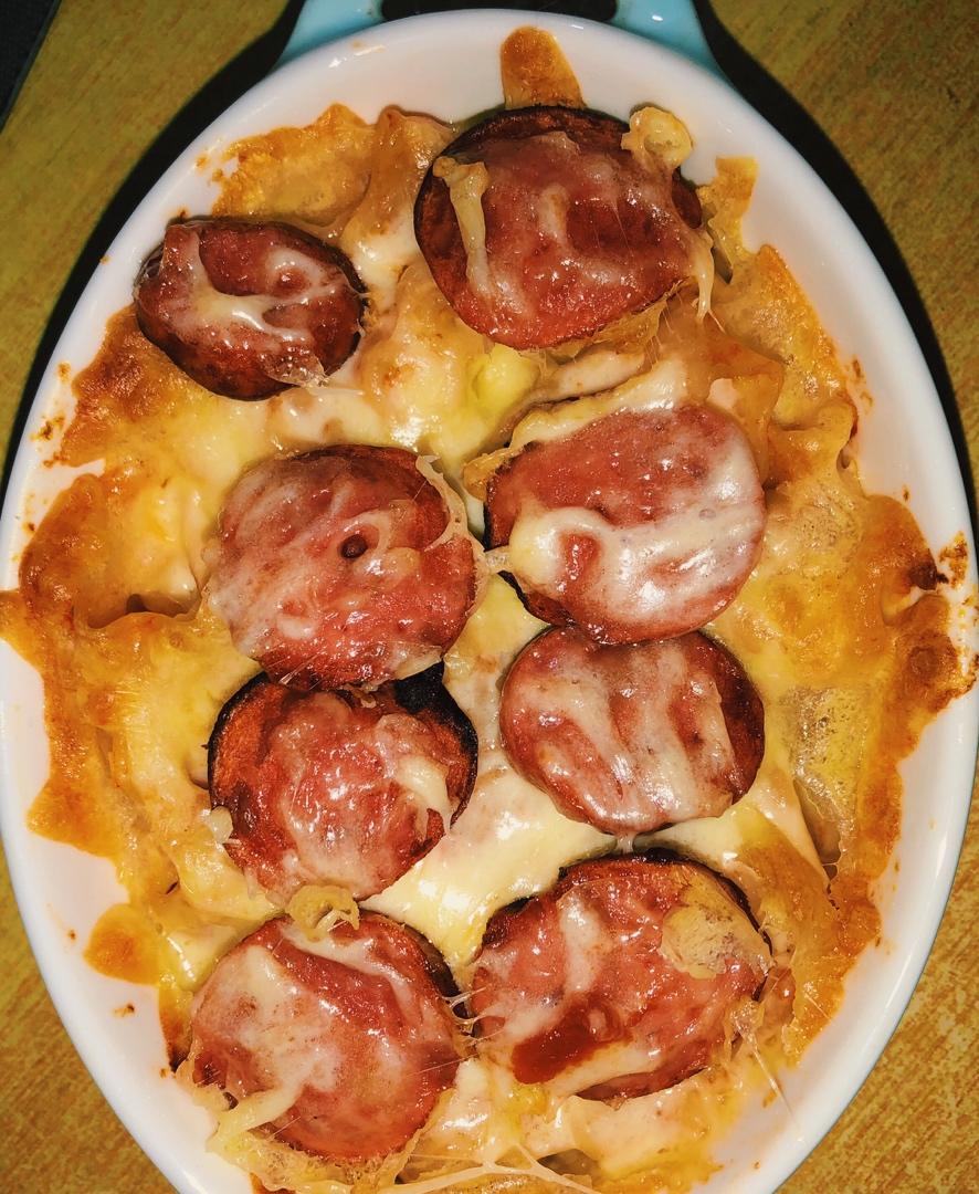 芝士肉酱焗意面