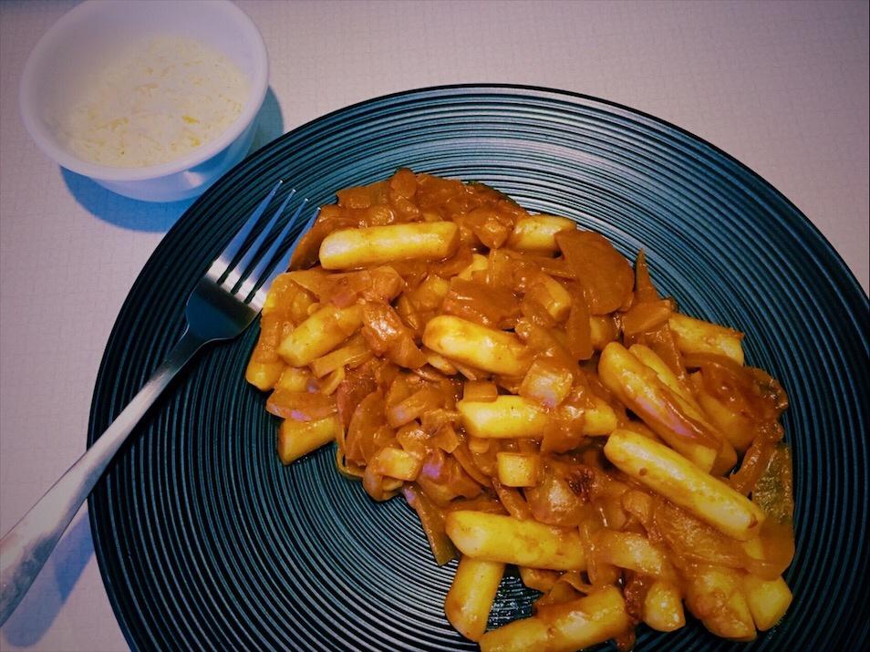 charllottex做的咖喱年糕