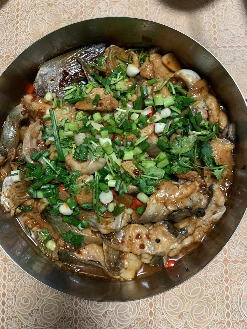 王伊安做的三汁焖鱼清江鱼