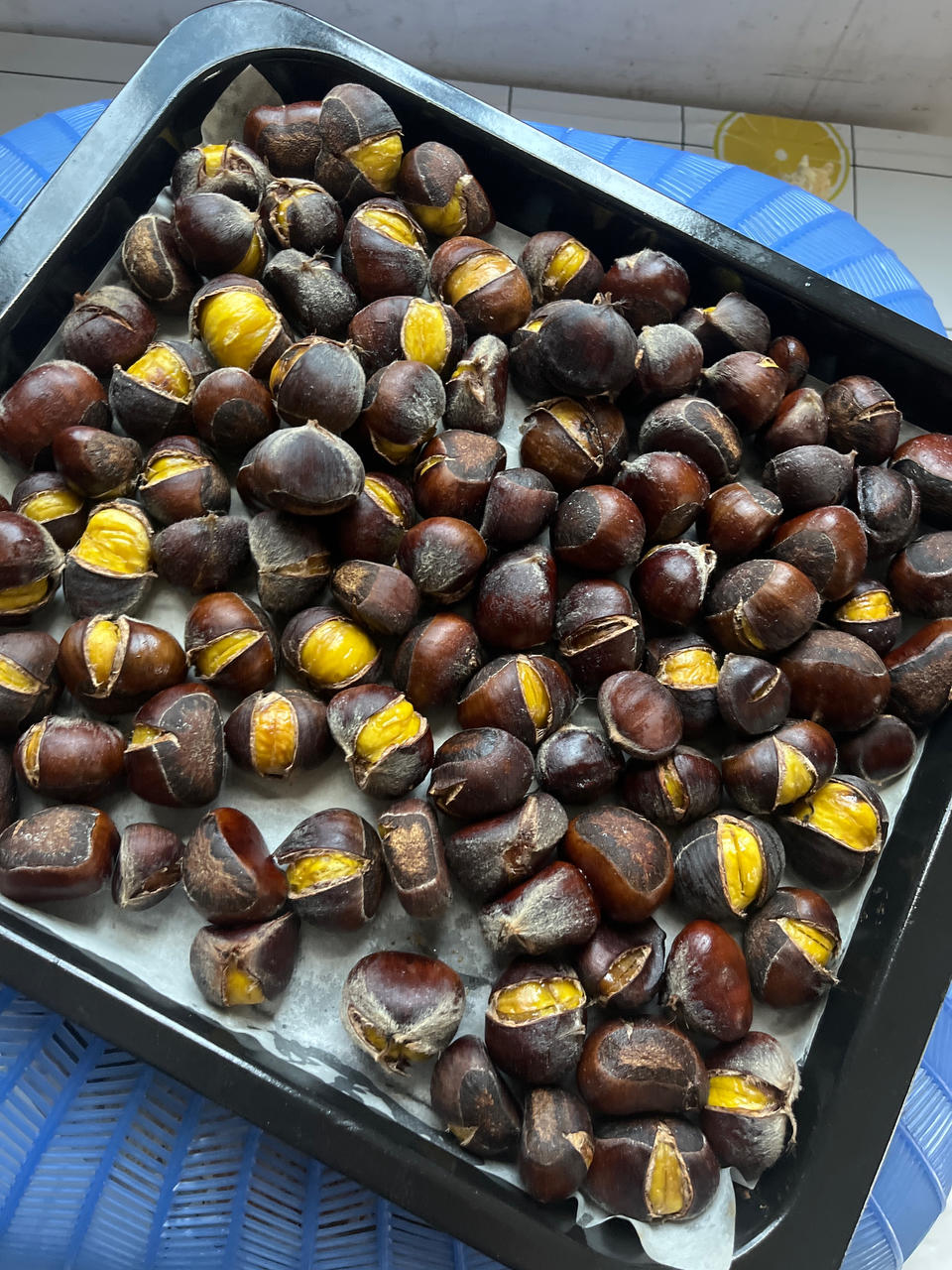 烤箱版栗子