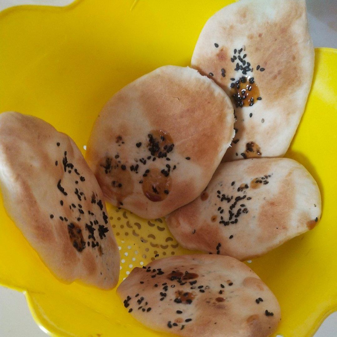 不用发面的芝麻红糖烤饼（烤箱版）