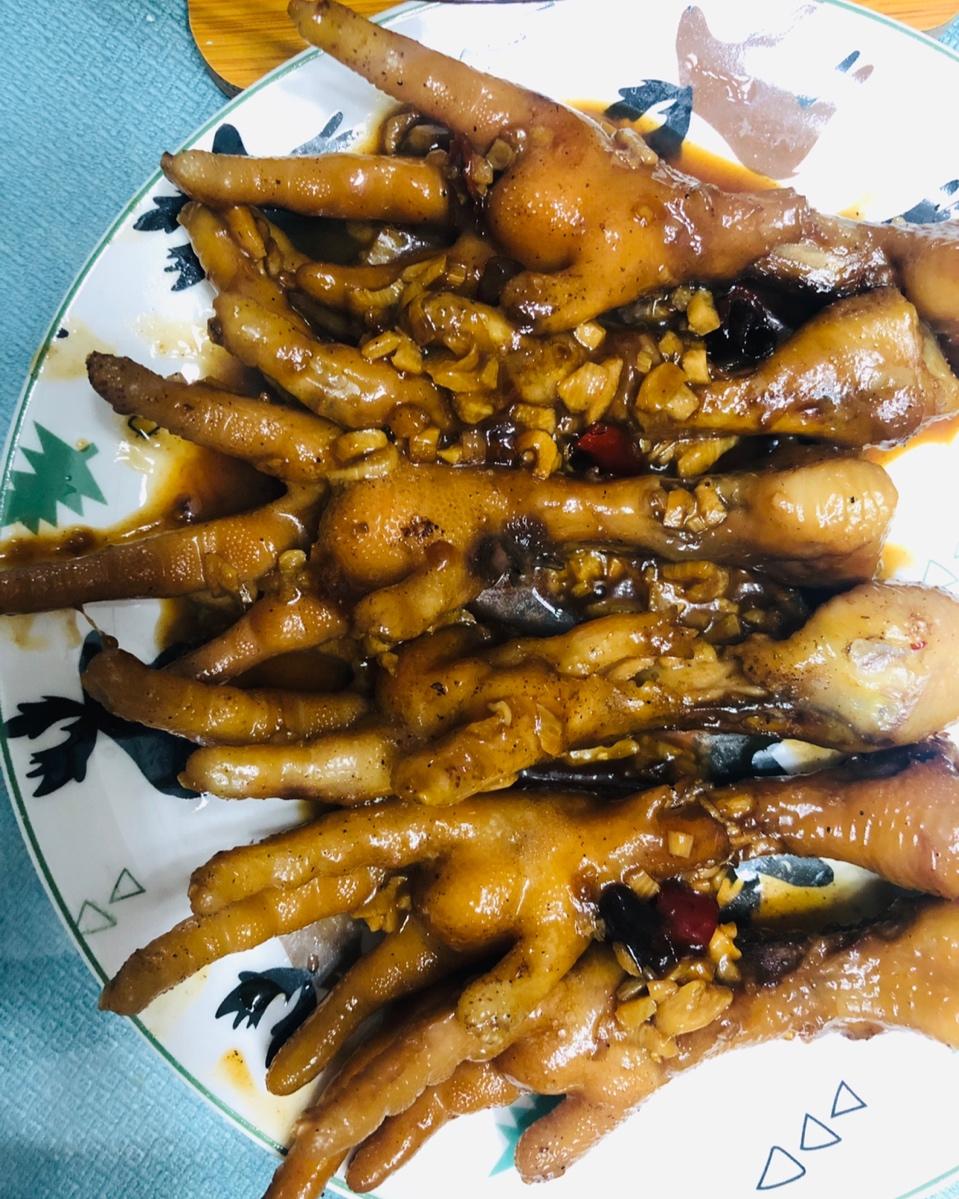 卤鸡爪