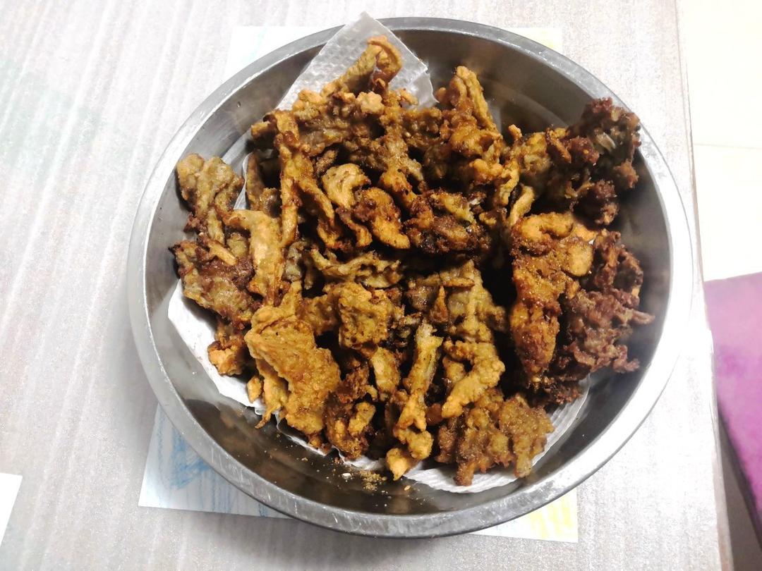 干炸蘑菇的做法，大人小孩都喜欢
