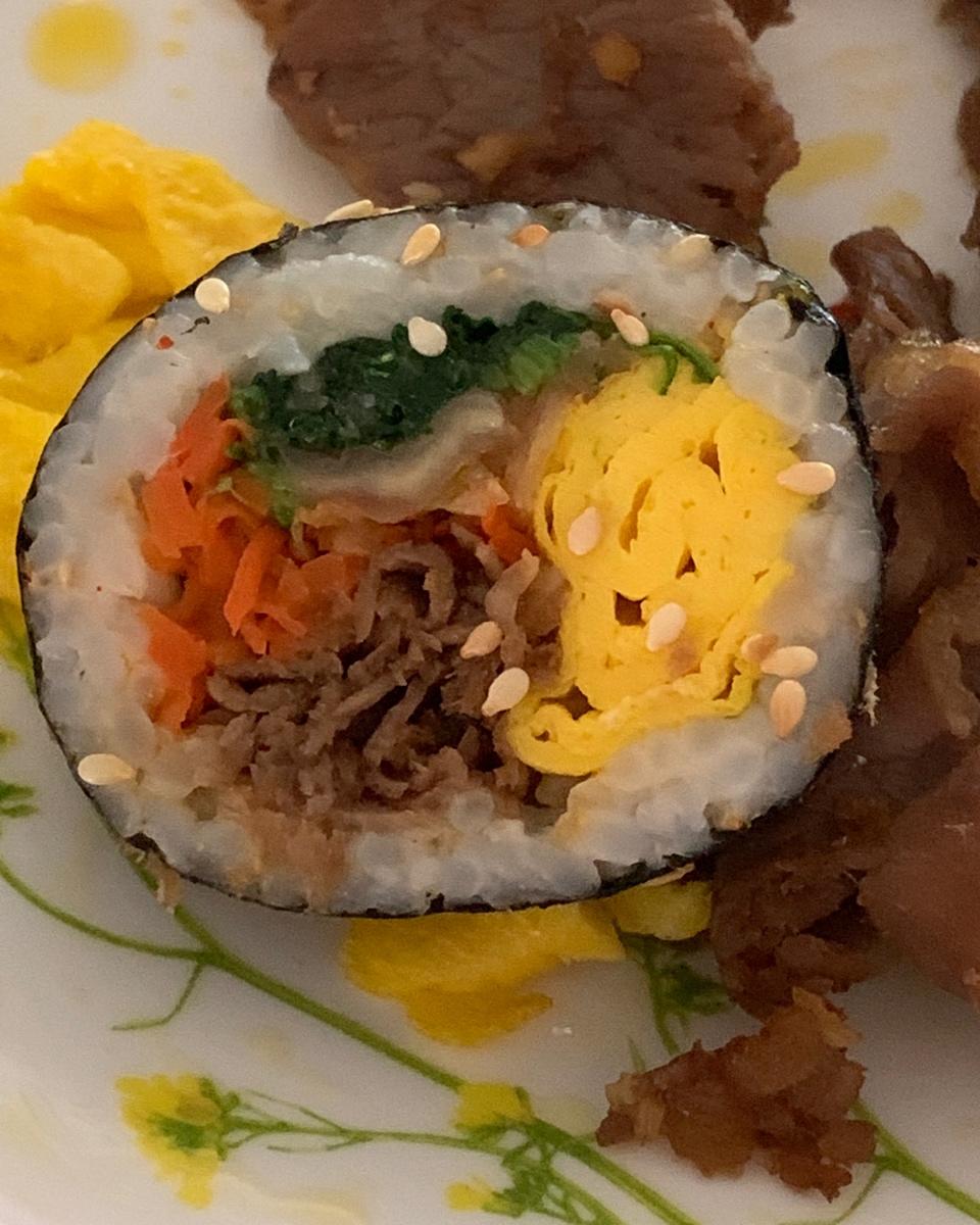 韩式紫菜包饭￨料超足