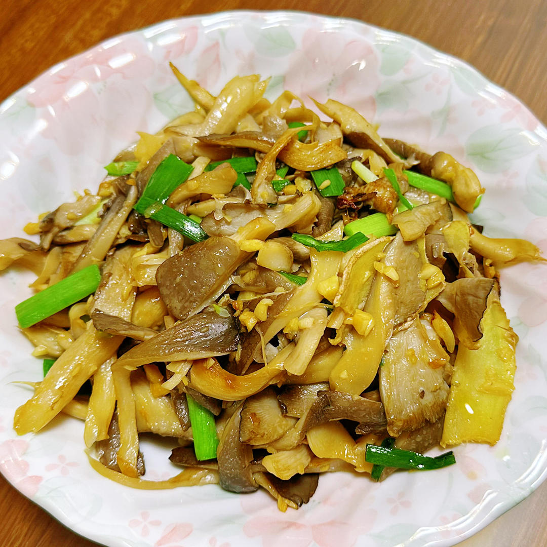 素炒平菇