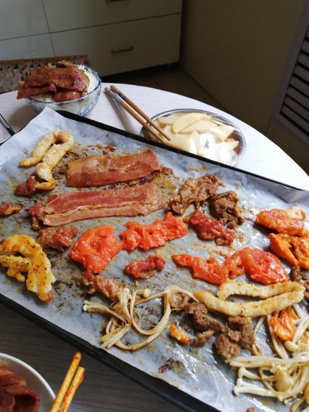 家制简易版烤肉