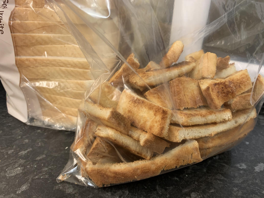 超级好吃的面包干