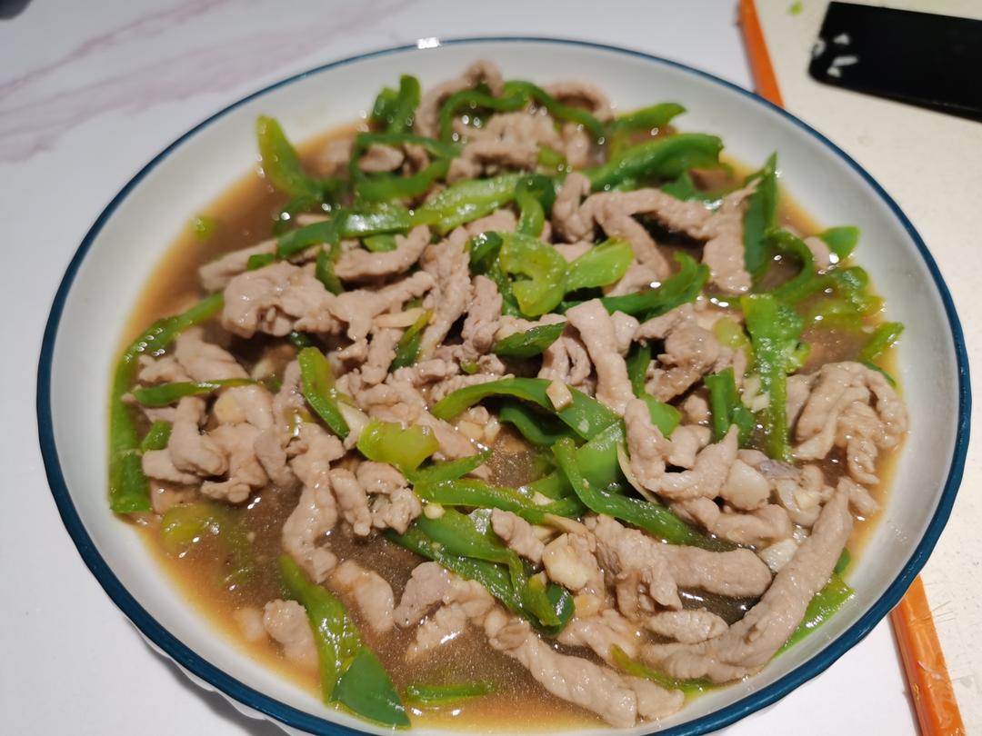 ‼️好吃到舔盘的青椒肉丝盖浇饭