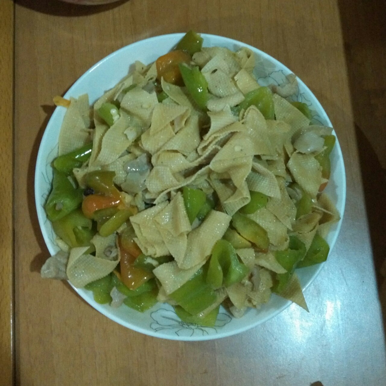 东北尖椒干豆腐