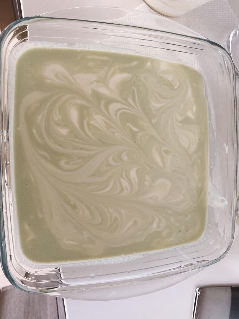 抹茶大理石慕斯
