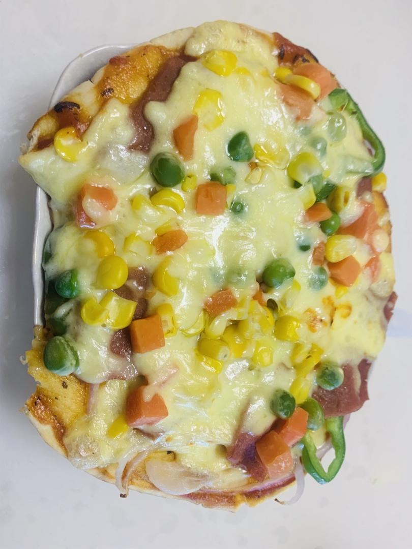 8寸披萨饼皮做法（🉑️厚🉑️薄，🉑️脆🉑️软）4张