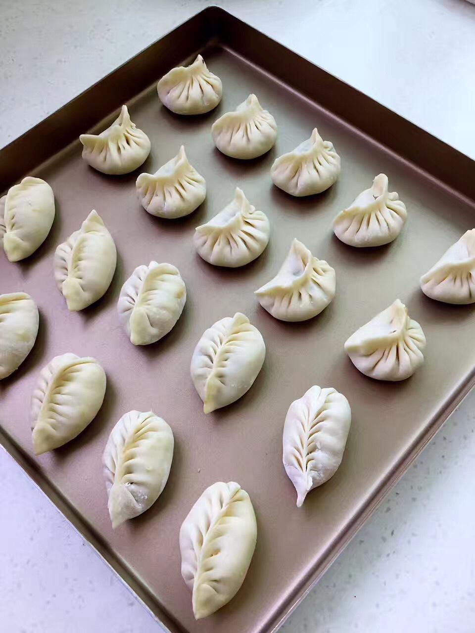 大肚饺子包法