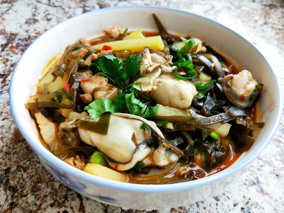 烧土豆海带