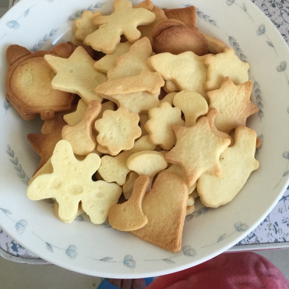 卡通黄油饼干