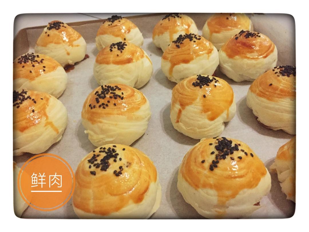 泳式鲜肉榨菜月饼