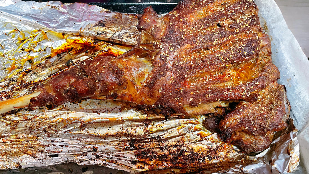 烤羊腿(烤箱版)