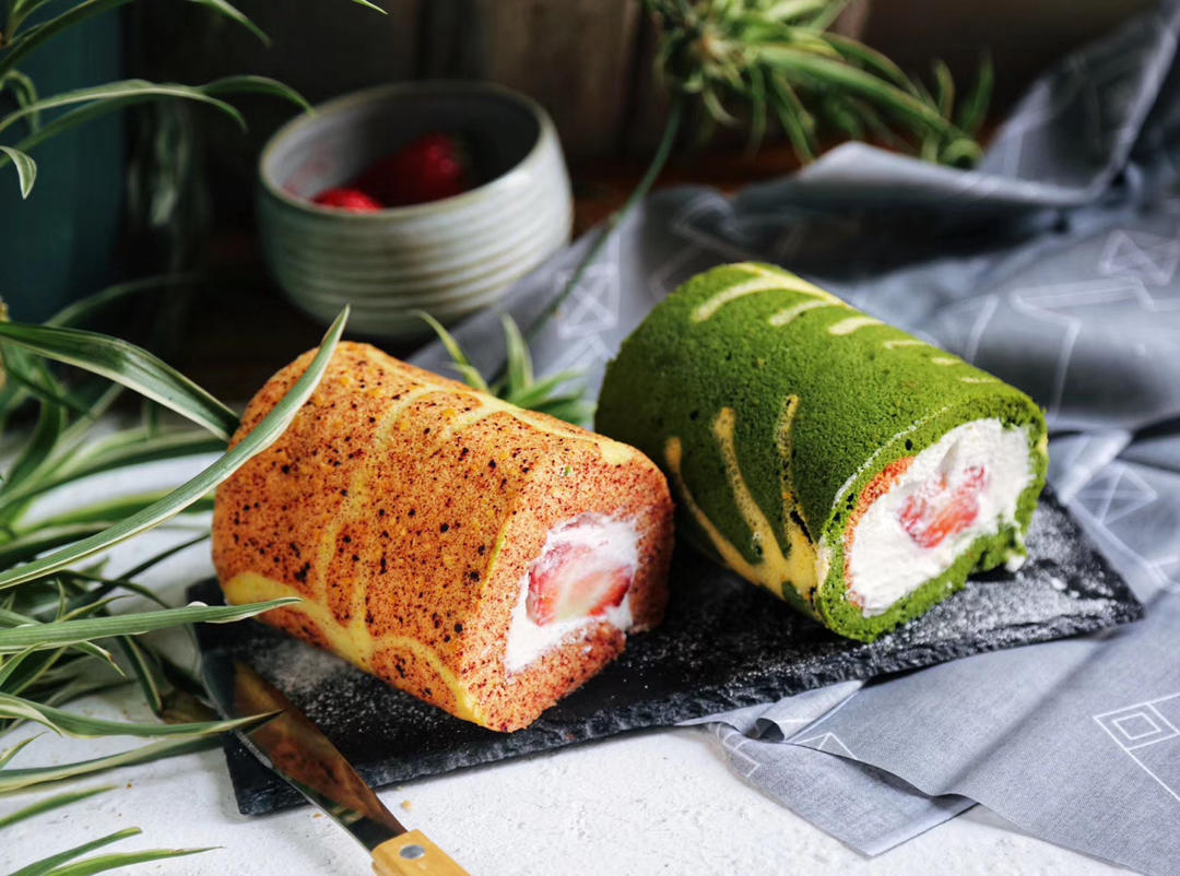 一卷就成功的抹茶蛋糕卷