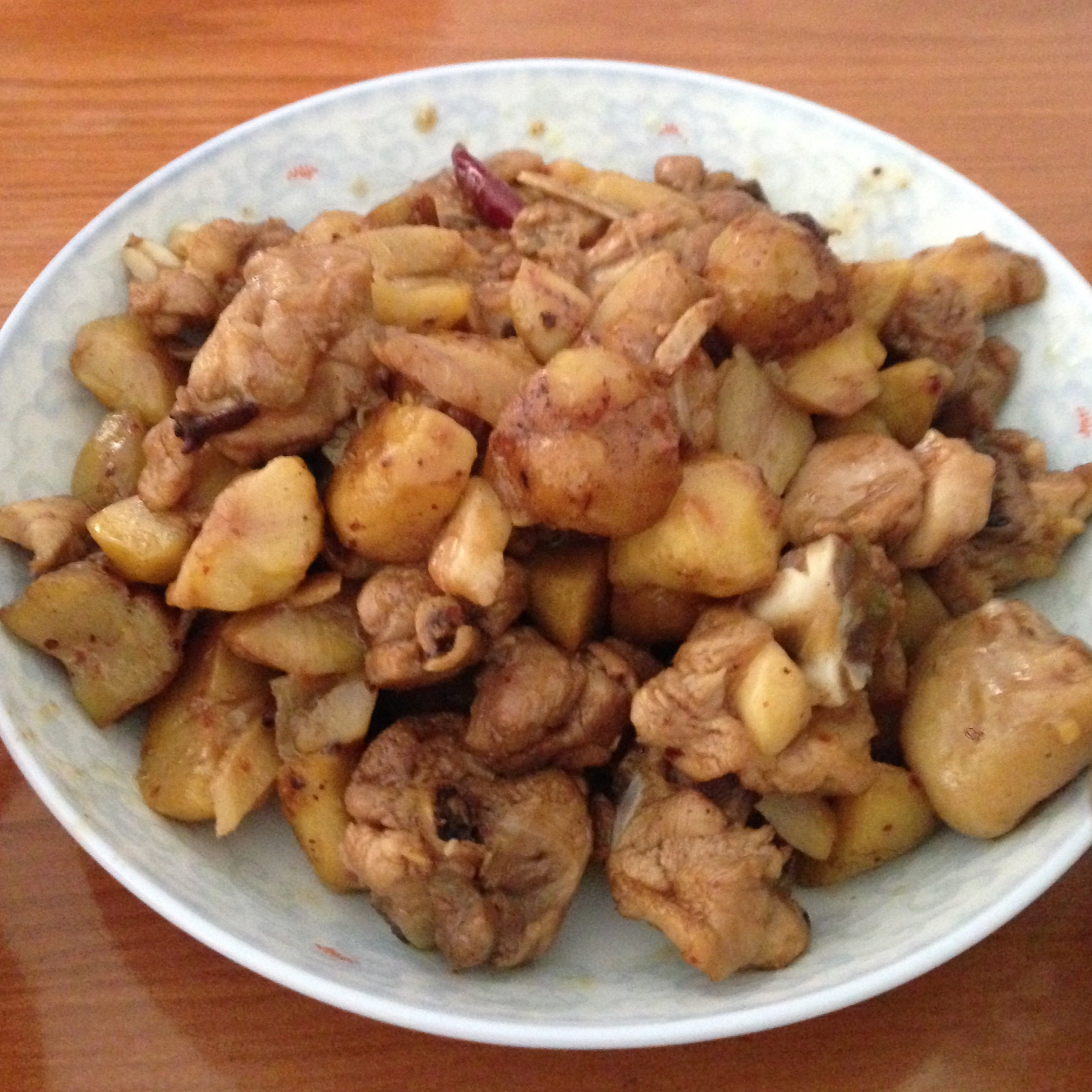 板栗烧鸡腿