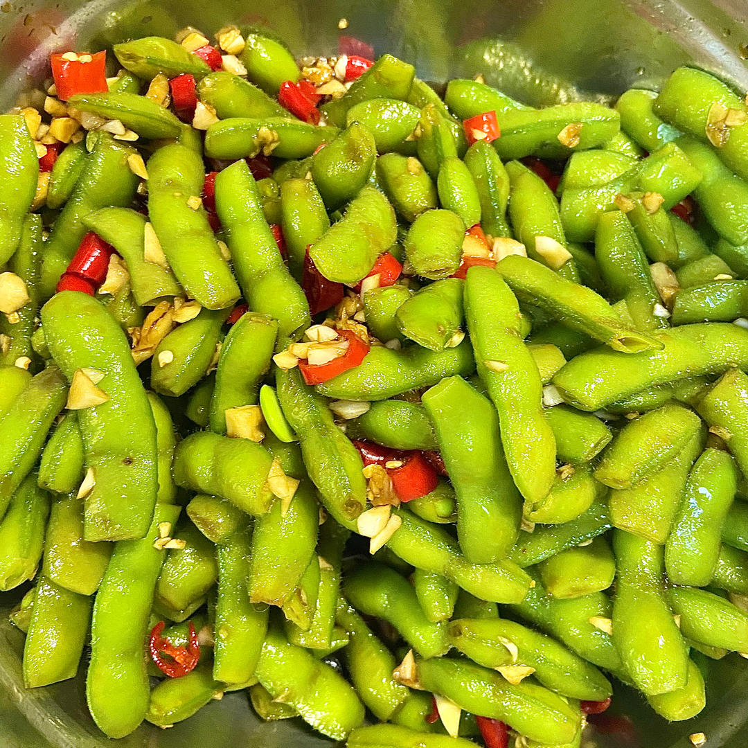 武汉夏夜狂欢菜 | 凉拌毛豆