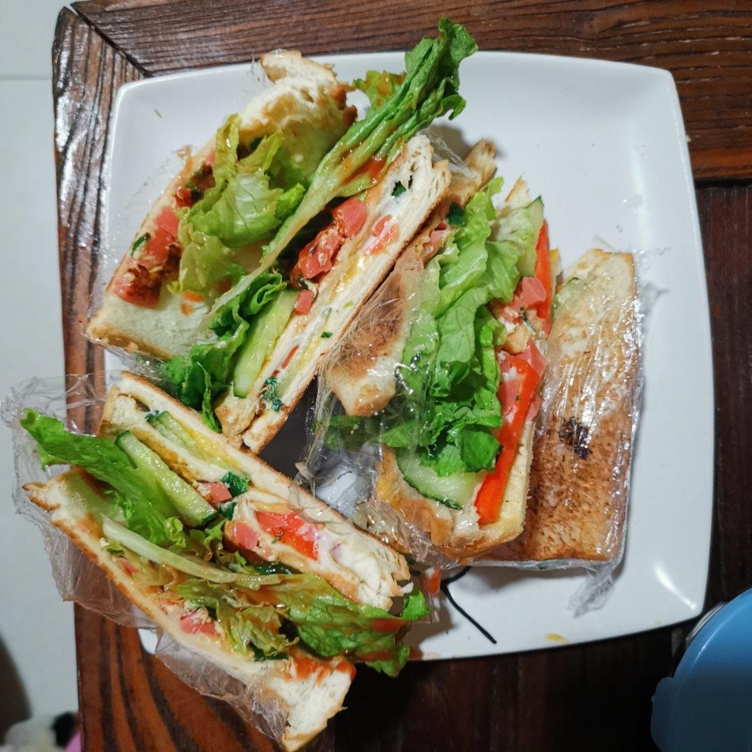 土司三明治（营养美味高颜值）