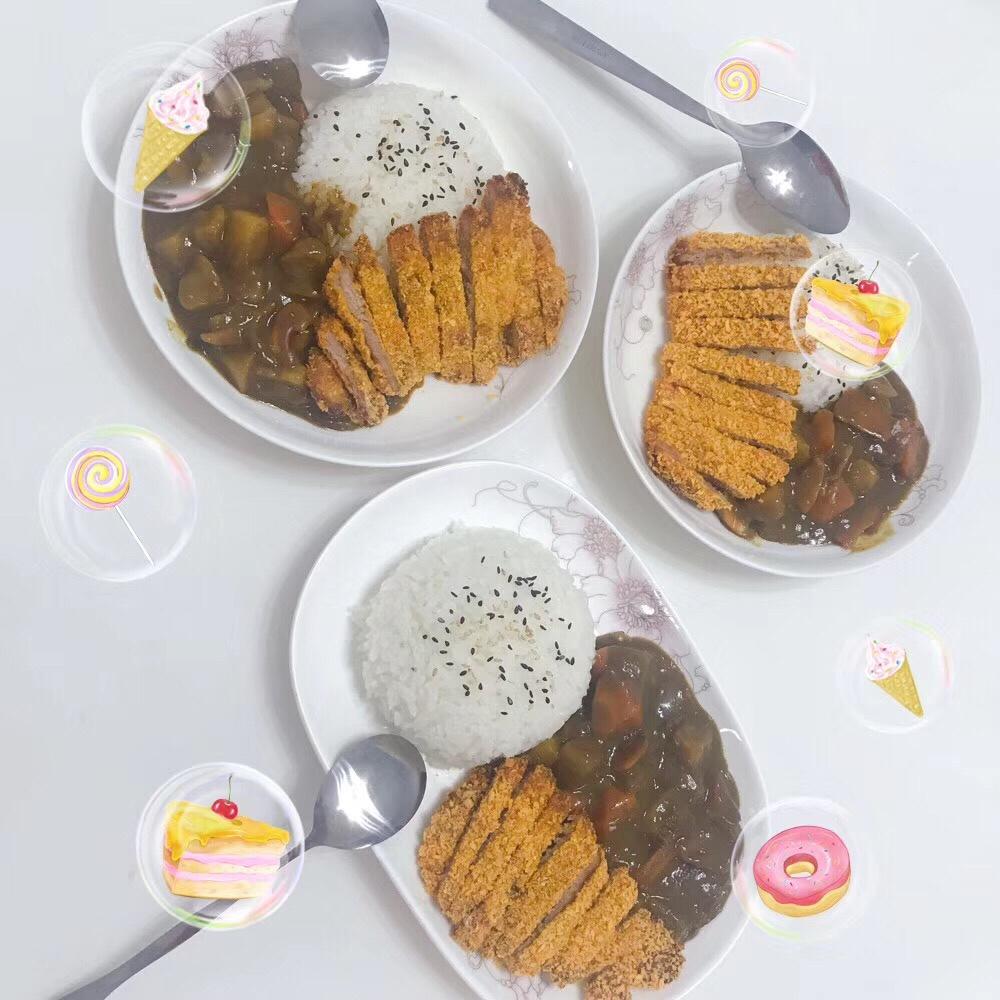 咖喱猪扒饭