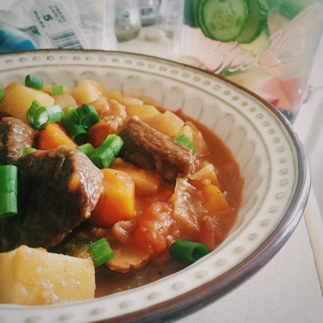 土豆炖牛肉