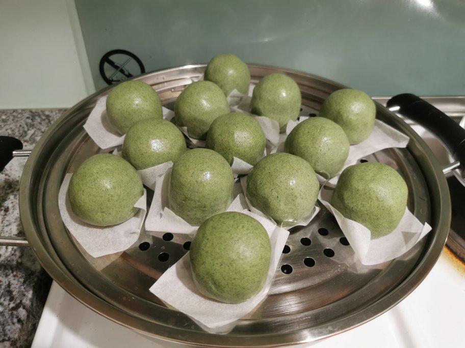 《Tinrry+》咸蛋黄肉松青团+红豆沙青团