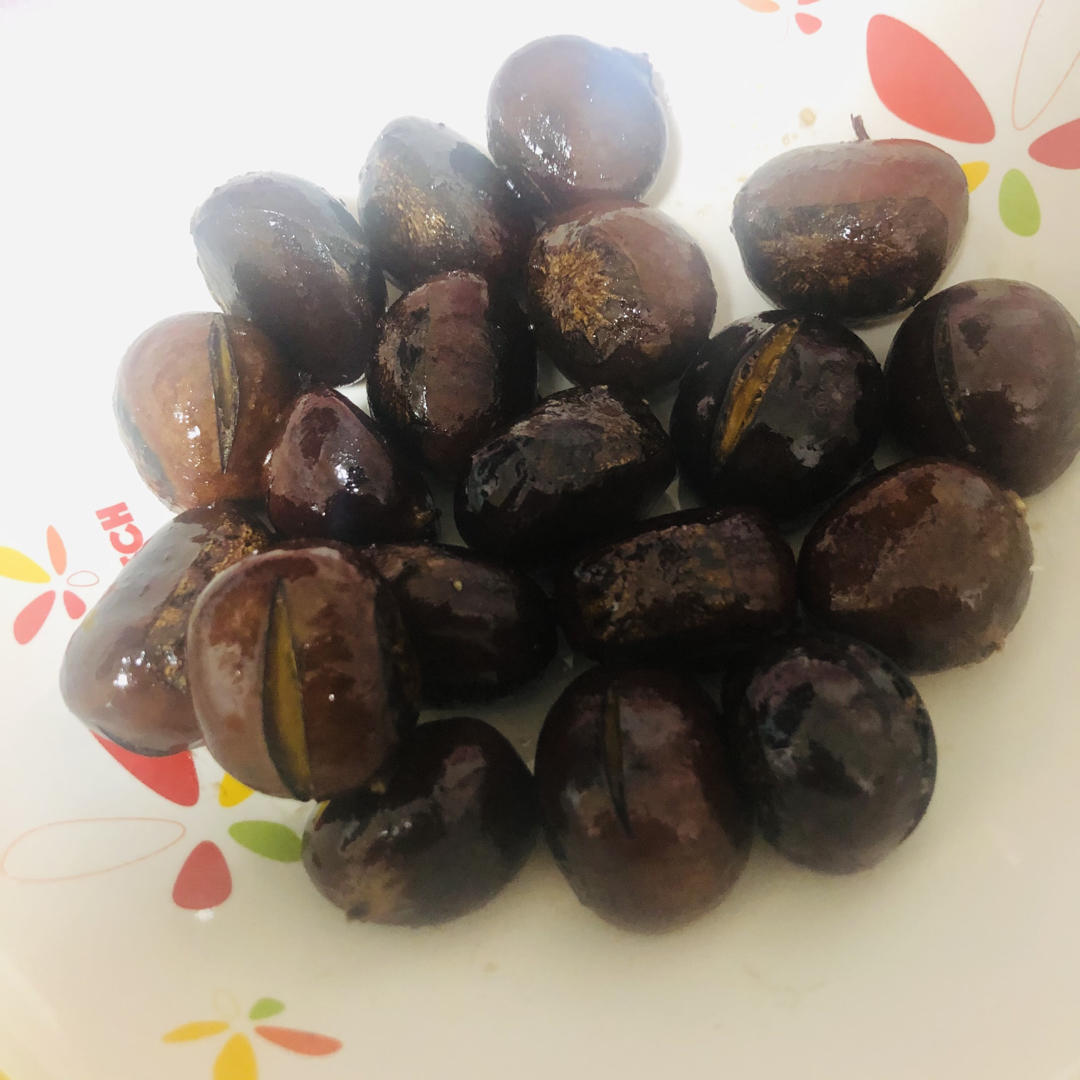 家庭版糖炒栗子‼️香甜软糯好剥皮💯