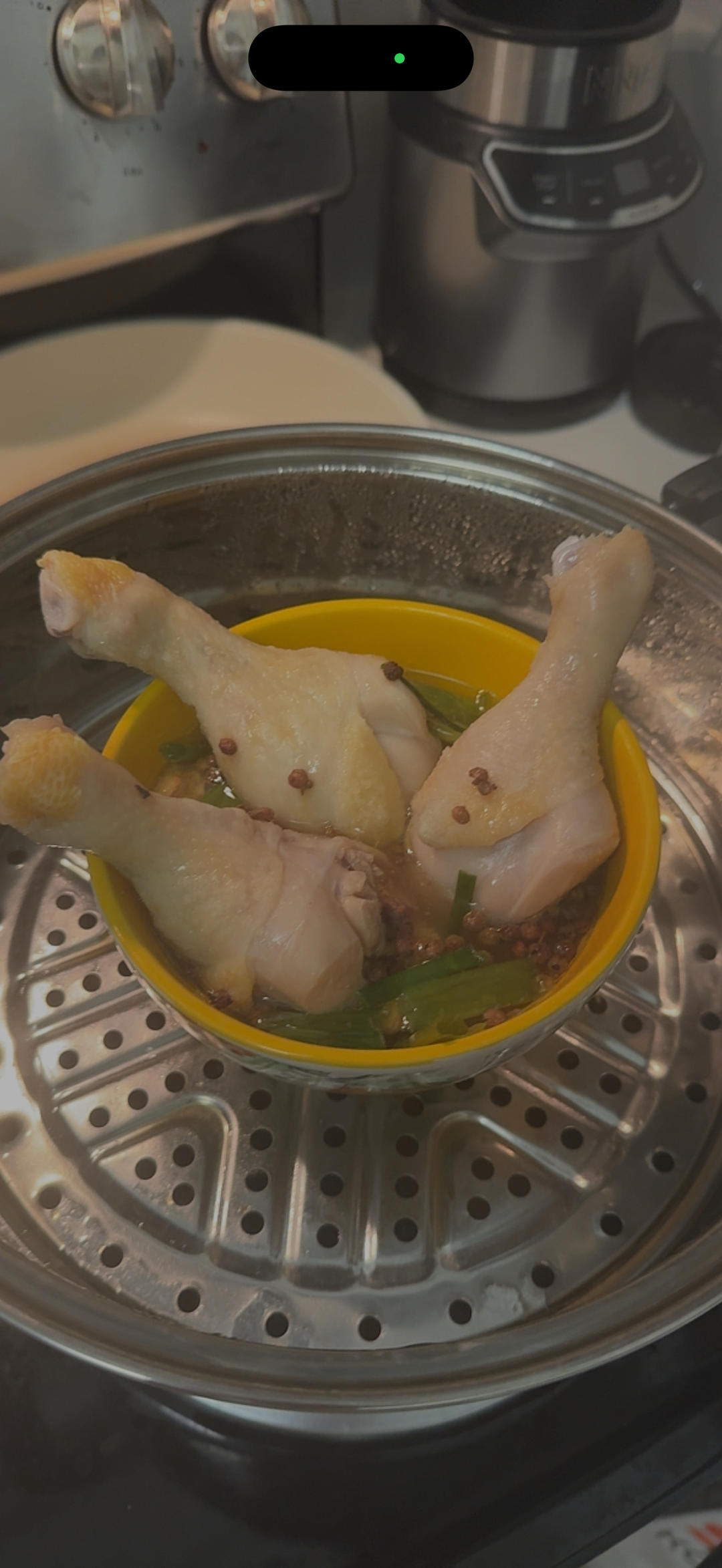 蒸鸡腿（超级简单）