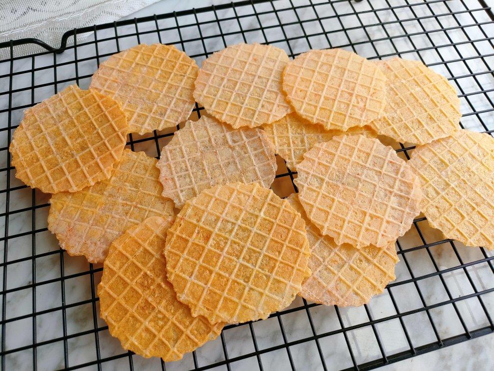 鲜掉眉毛的虾片