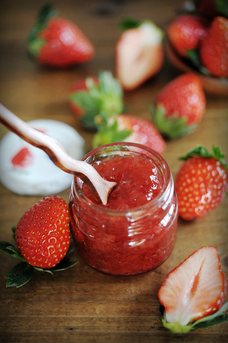 自家制草莓果酱