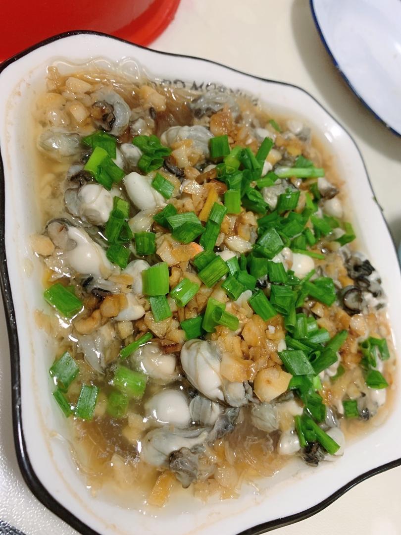 蒜蓉粉丝蒸蚝仔牡蛎肉