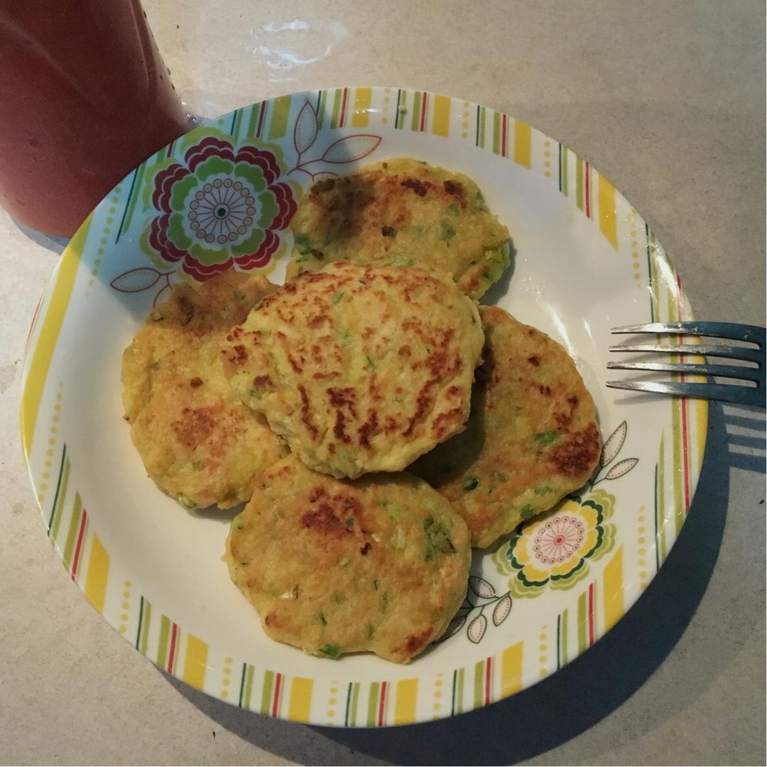豆渣小饼