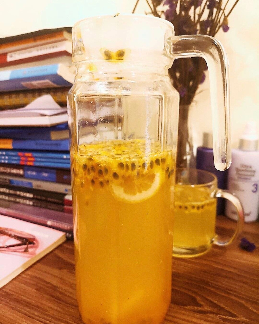 百香果柠檬蜂蜜茶（附柠檬清洗方法）