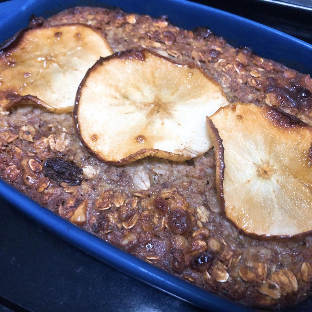 早餐苹果燕麦布丁丨健康·三餐