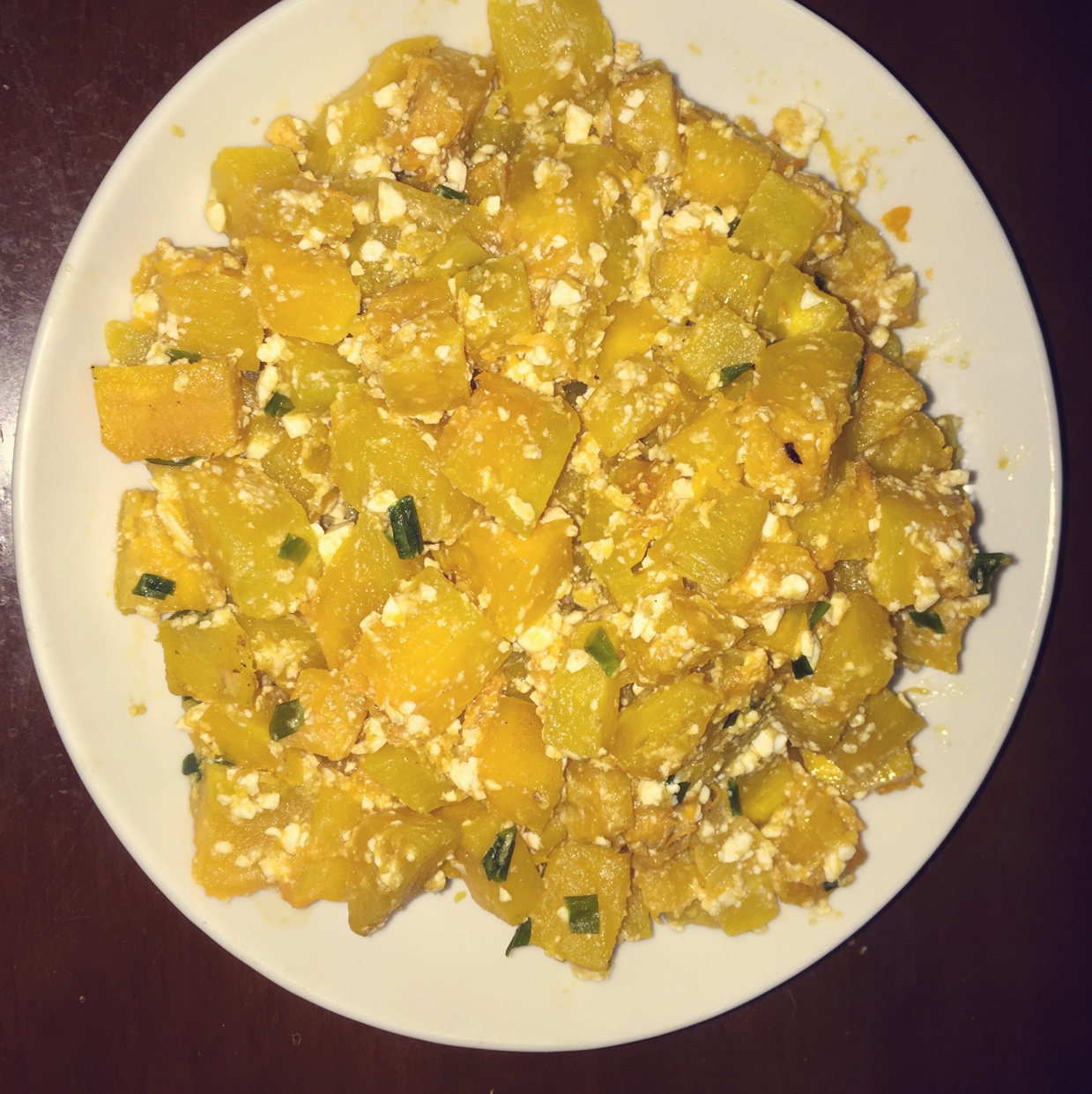 咸蛋焗南瓜（全蛋版）