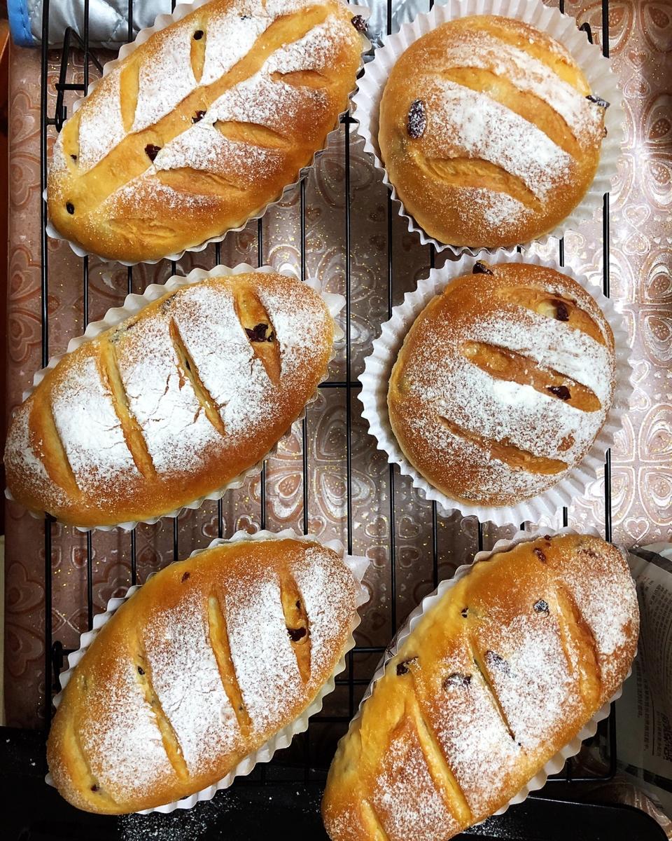 山寨原麦山丘 蔓越莓奶酪包