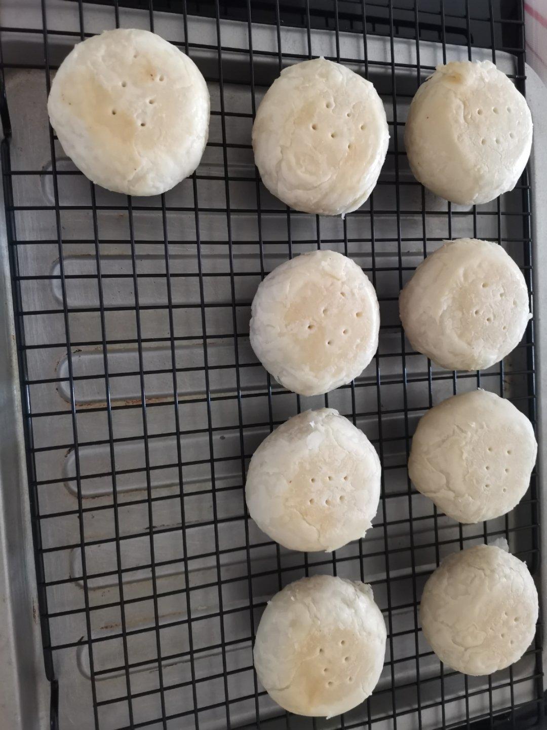 白酥皮云腿月饼