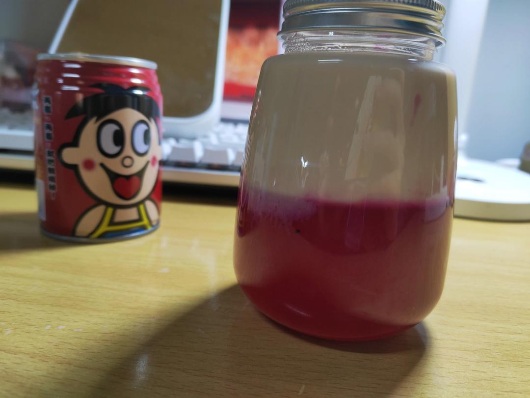 巨好看的水果冻撞奶